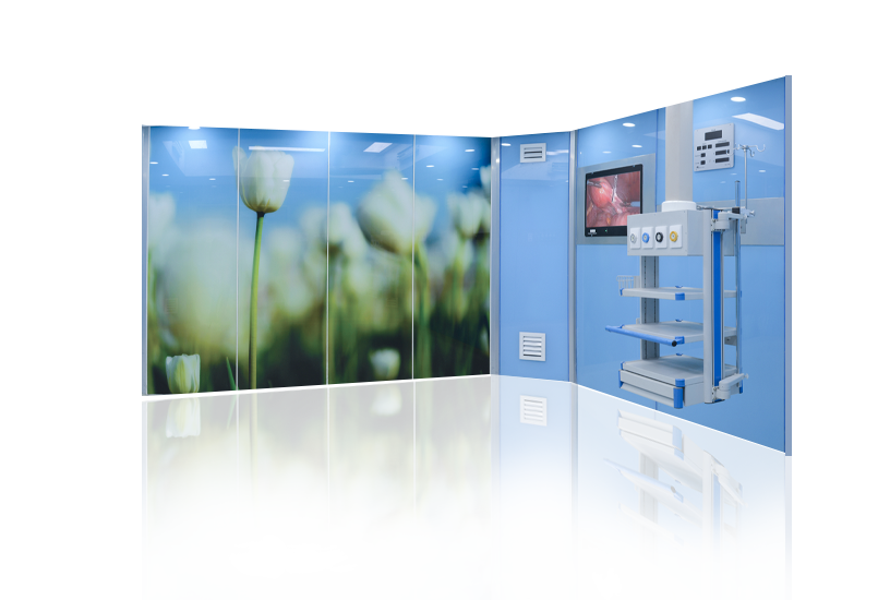 مزایا و کاربرد دیوار مدولار در مراکز درمانی